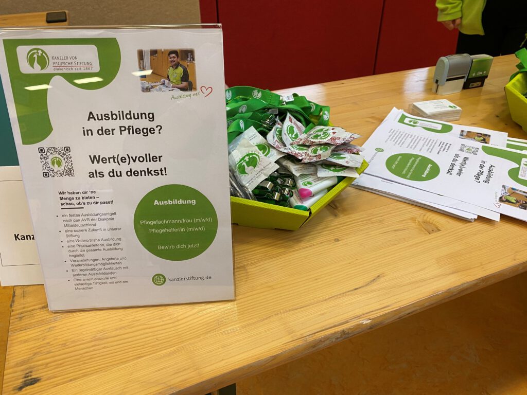 Berufsmesse Könnern - Ausbildung in der Pflege