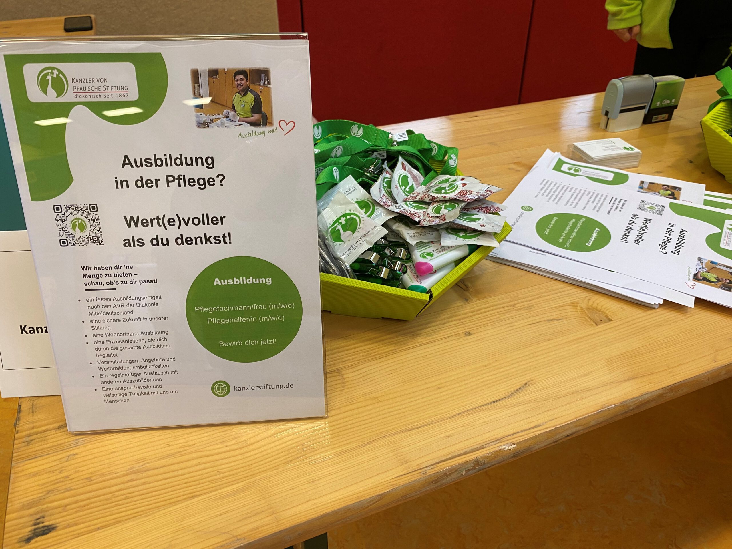 Berufsmesse Könnern - Ausbildung in der Pflege