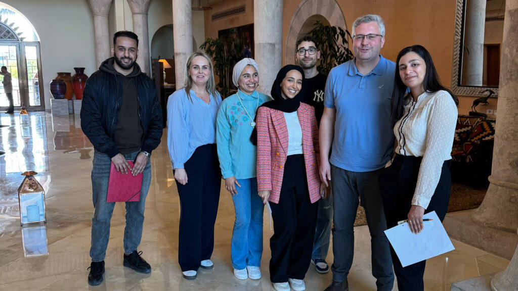 Gruppenfoto der Fachkräfte aus Tunesien