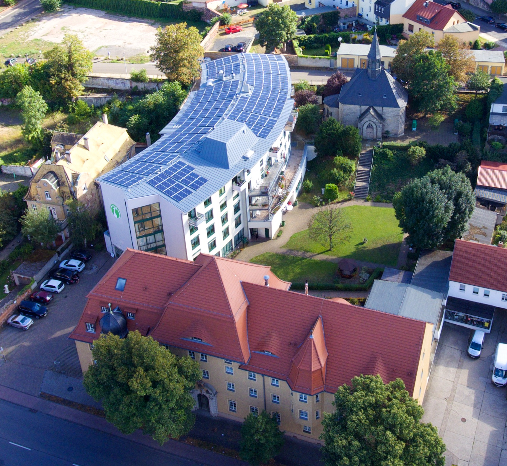 Luftaufnahme Heilig-Geist-Stift