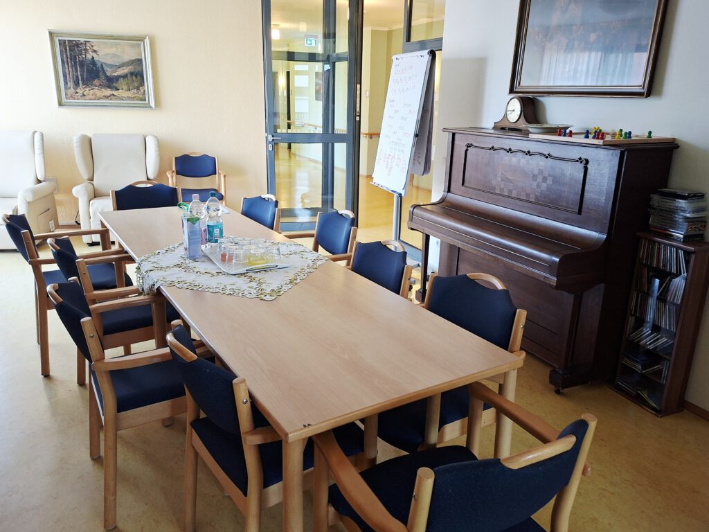 Beschäftigungsraum für Bewohnende des Altenpflegeheims Jeanettestift in Bernburg