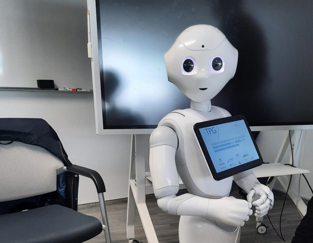 Projekt Digitalisierung - ein Robi stellt sich vor