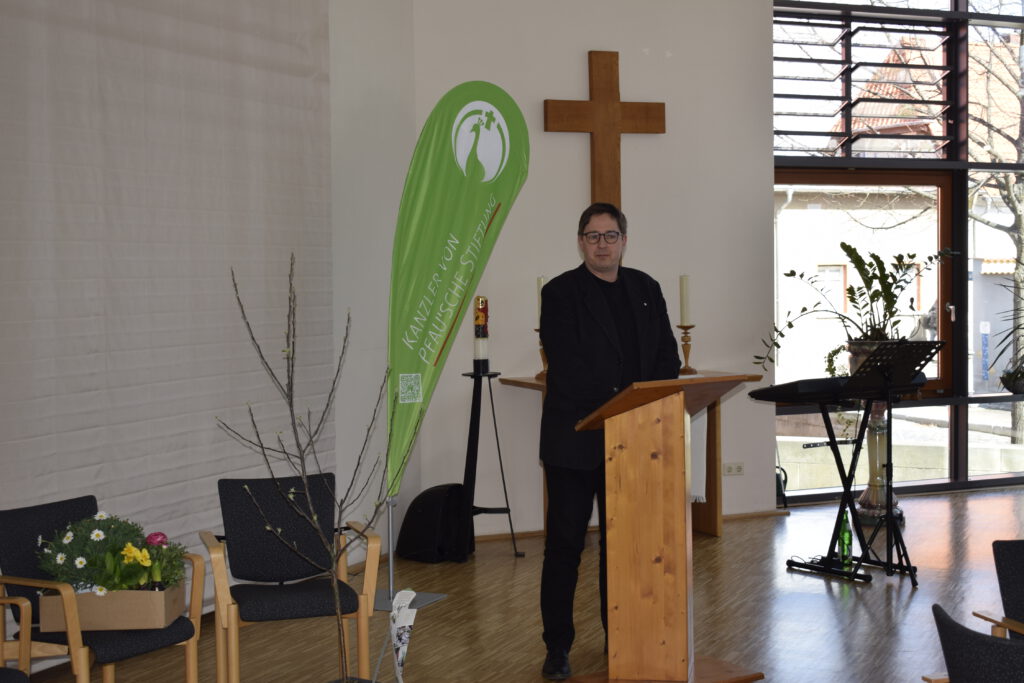 Glückwünsche und Rede Oberkirchenrat Matthias Kopischke