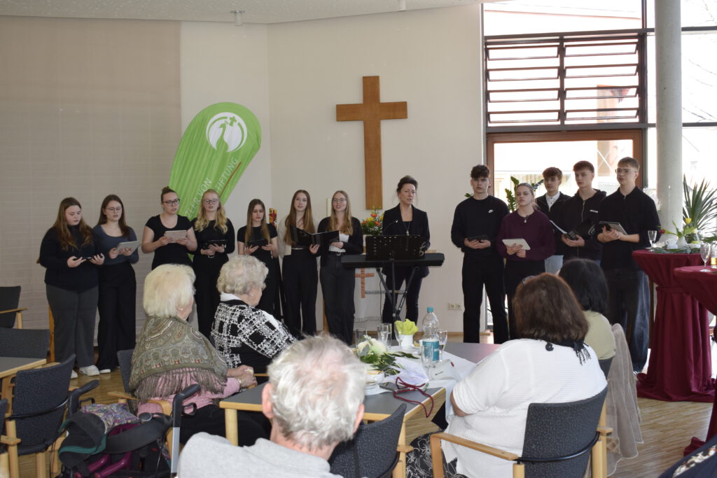 Auftritt Chor des Wolterstorff-Gymnasiums