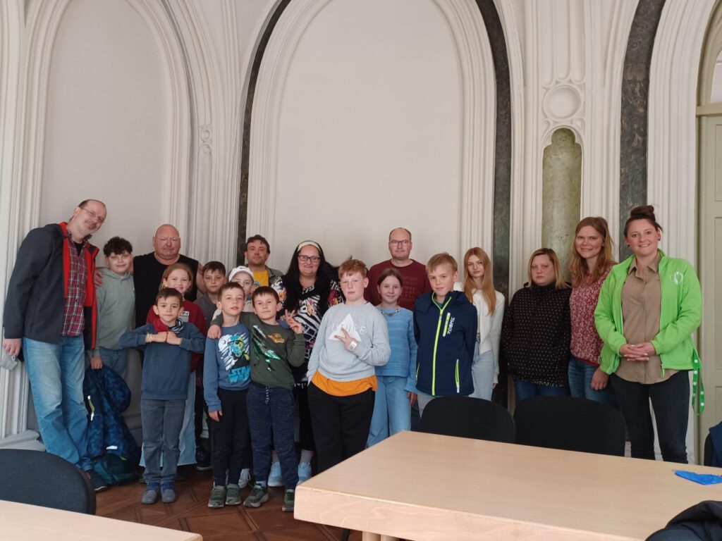 Sozialtag in der Tagesstätte Köthen, Gruppenfoto