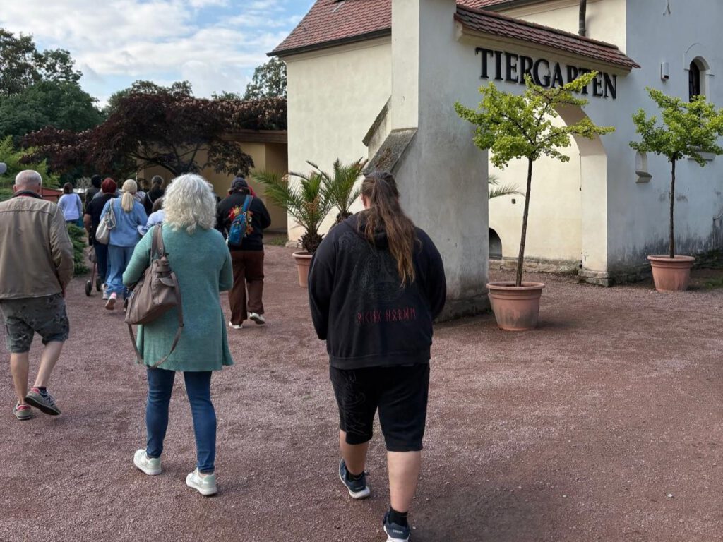 Besuch im Tiergarten Bernburg