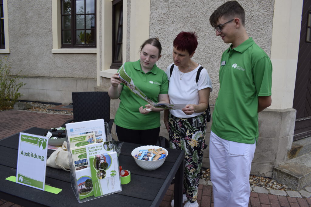 Stand zum Thema Ausbildung