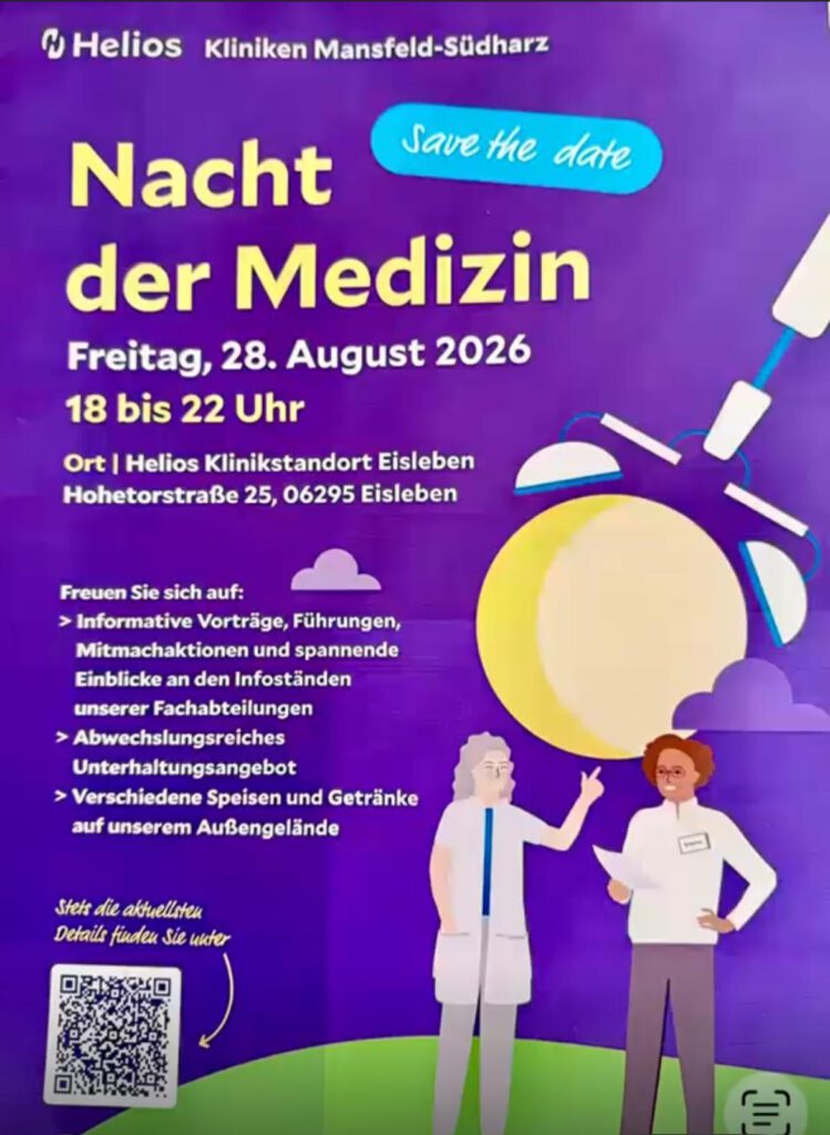 Plakat Nacht der Medizin